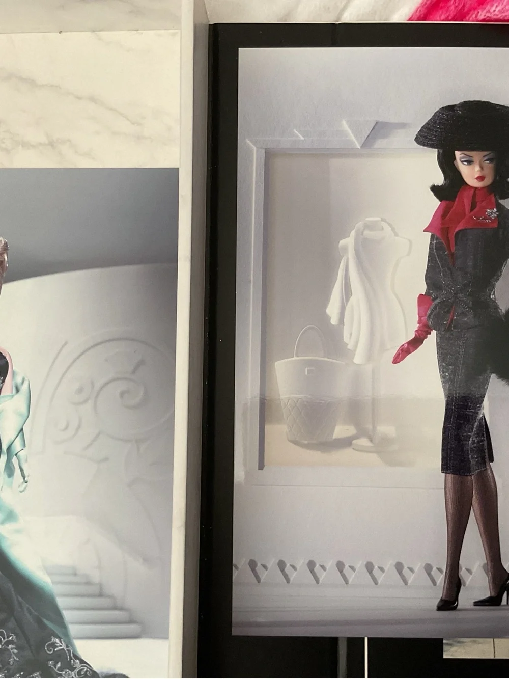 Barbie Collection Catalog Magazine Spring 2015 and Lot of 4 Silkstone Doll Photo